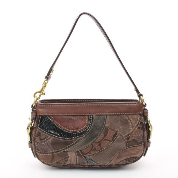 Coach Zoe Patchwork Y2K Mini Bag /Wristlet - Picture 2 of 6